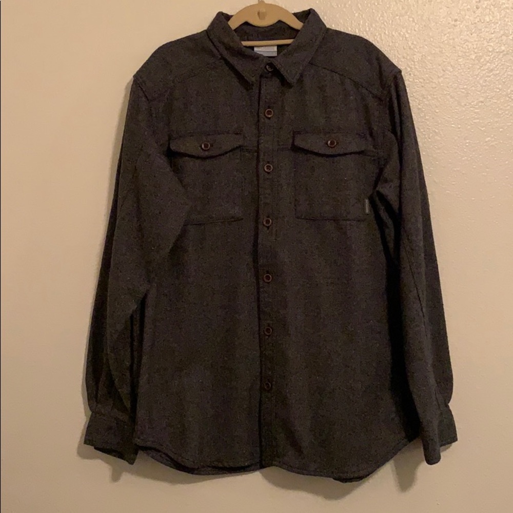 COLUMBIA BUTTON UP MENS SHIRT
